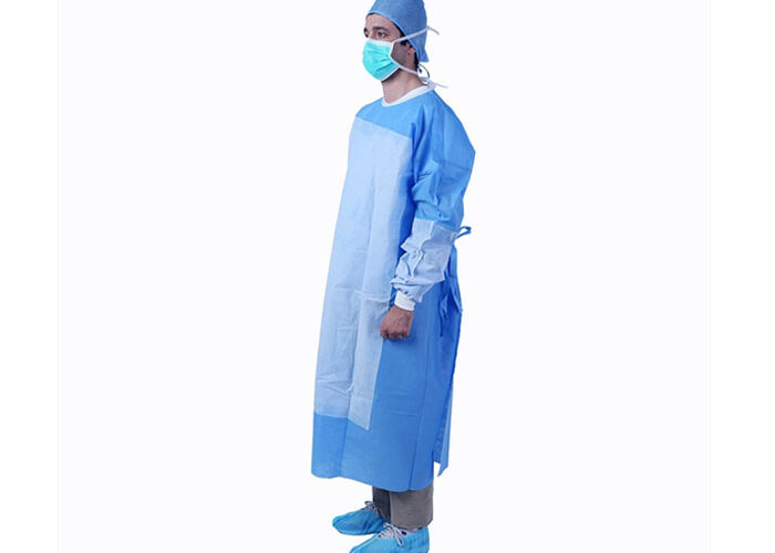 Disposable 50GSM Gown - Sterile and Reinforced