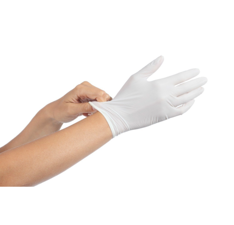 Latex Examination Gloves Box of 100 Medmart Health