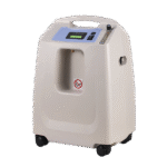 The Dynmed 5 L Medical Oxygen Concentrator delivers high-purity oxygen (93% ± 3%) at 1–5 LPM with quiet