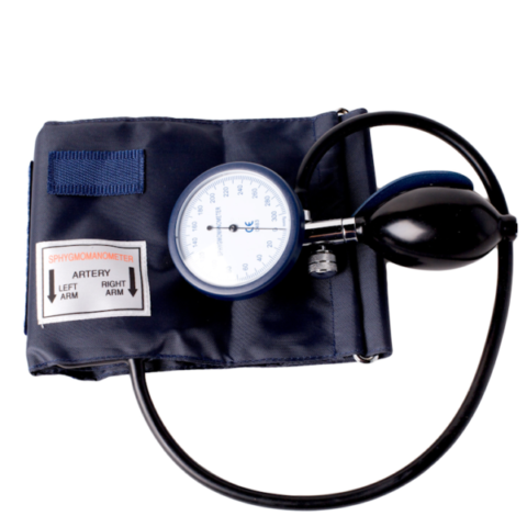 The FlexiGrip Aneroid Sphygmomanometer is meticulously designed for healthcare professionals requiring precision and durability in blood pressure monitoring with the convenience of single-hand operation.