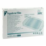 The 3M Tegaderm Transparent Film Dressing 10 × 12 cm (1626W) offers a waterproof, breathable, and transparent barrier that protects IV sites and wounds from infection while allowing visual monitoring. The intuitive picture-frame design ensures precise, quick application. Ideal for wound care, hydration retention, and surgical site protection.